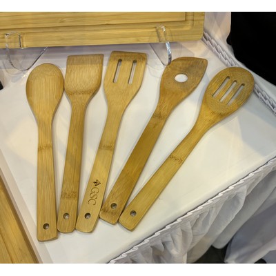 Trinidad 5-Piece Bamboo Utensil Set