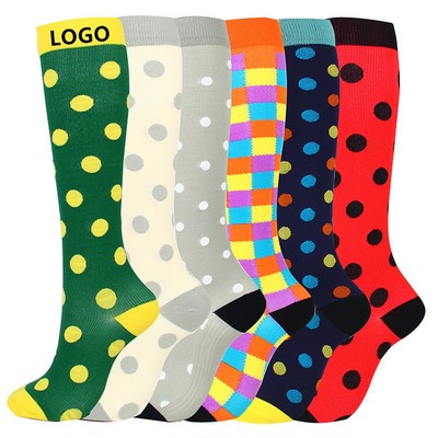 Custom Knitted Knee High Socks Unisex Socks w/Full Customization