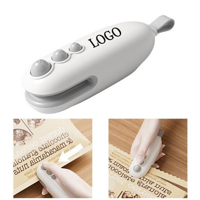 Mini Bag Heat Sealer with Cutter