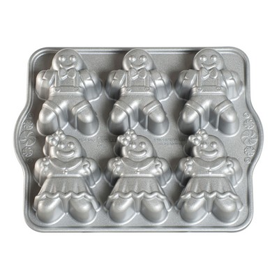 Nordic Ware Gingerbread Kids Cakelet Pan