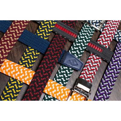 Custom Stamped Tip braided belts