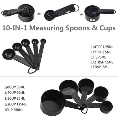 10" 1 Measuring Cup And Spoon