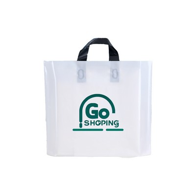 PE High Pressure Plastic Tote Bag
