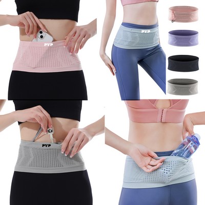 Knit Breathable Concealed Waist Bag