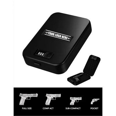 Portable Fingerprint Password 2-in-1 Gun Safe