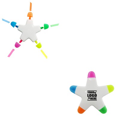 Star Shaped 5" 1 Highlighter