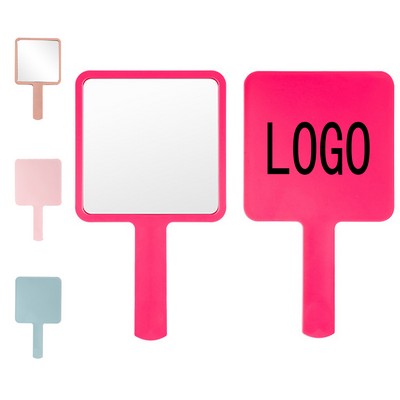 Square Mini Handheld Mirror