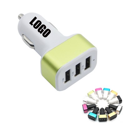 Triple Interface Car Charger