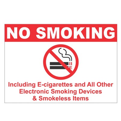 Decal On White Vinyl Material - Laminated For Extended Outdoor Use (5"X9.5")