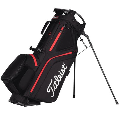 Titleist Hybrid 5 Stand Bag - Black/Black/Red