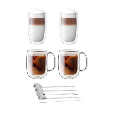 Zwilling Sorrento 9Pc Double Wall Coffee & Beverage Set