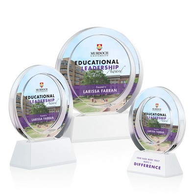 Templeton VividPrint™ Award on Base - White