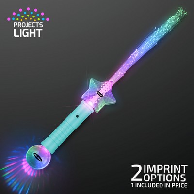 Sparkling Star Wands, Light Projecting - PRINTED