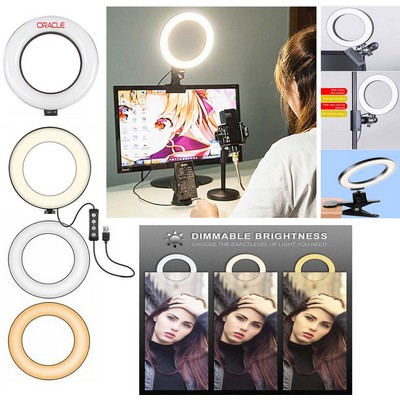 iBank ® 6" Ring Light + Clip Stand