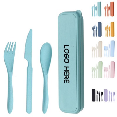 Portable Wheat Straw Cutlery
