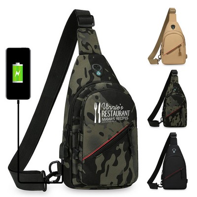 Running Fanny Pack with USB Port