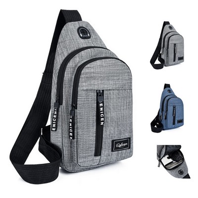 Compact Fanny Pack with Earphone Hole