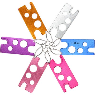 Essential Oil Bottle Opener Tool with Key Chain
