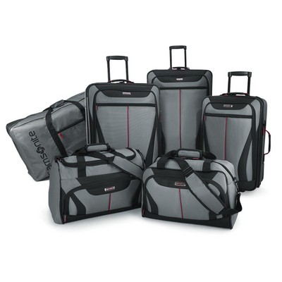 Samsonite Uintah 6Pc Set (29", 25", 21" Upright, Boarding Bag, Duffel & Tote)