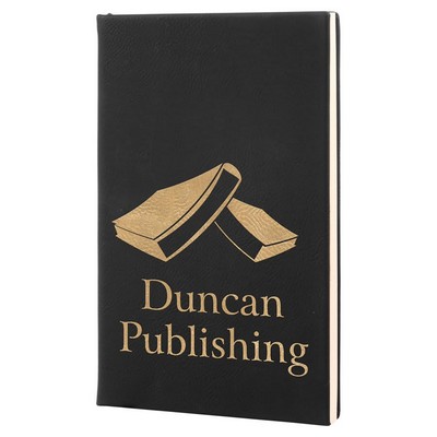 Leatherette Journal with Lined Notepad