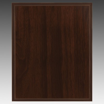 Mahogany Finish Plaque