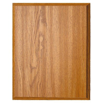 Oak Finish Plaque