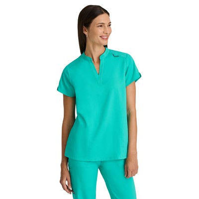 Grey's Anatomy Spandex Stretch - Women's Two-Pocket Avery Scrub Top