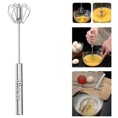 Stainless Steel Manual Whisk Mixer