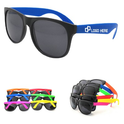 Contrast Color Sunglasses
