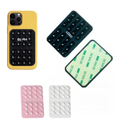 Silicone Suction Phone Adhesive Mount for Selfies Videos