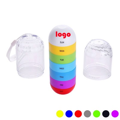 Capsule 7-Grid Pill Organizer