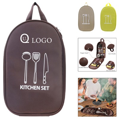 Camping Cookware Storage Bag Without Tools
