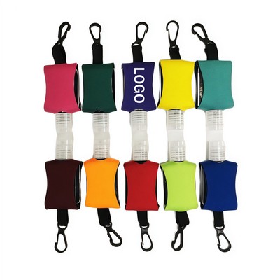 1 Oz Portable Hand Sanitizer With Strap