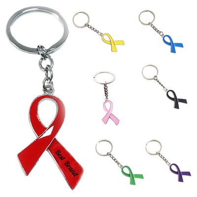 AIDS Awareness Day Commemorative Keychain