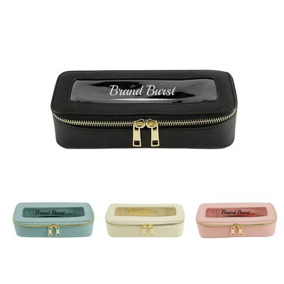 Clear Makeup Brush Bag