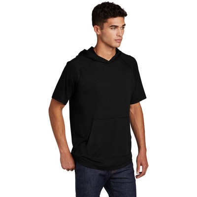 Sport-Tek PosiCharge Tri-Blend Wicking Short Sleeve Hoodie