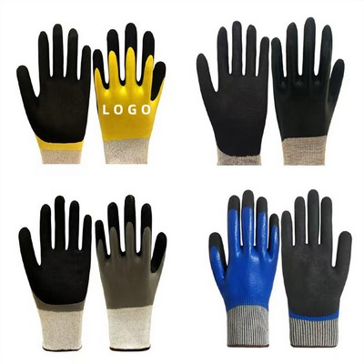 Level 5 Anti Cut Thickened Labor Protection Gloves