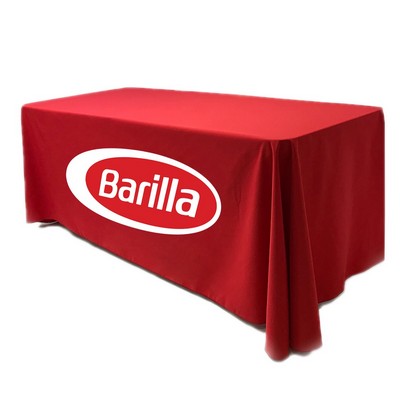 6' 4-Sided Tablecloth – Full-Color Dye Sublimation on 170GSM Plain Cloth
