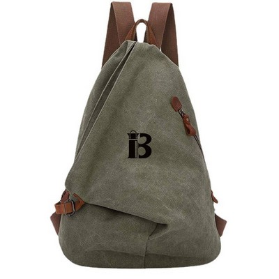 Canvas-vintage-backpack