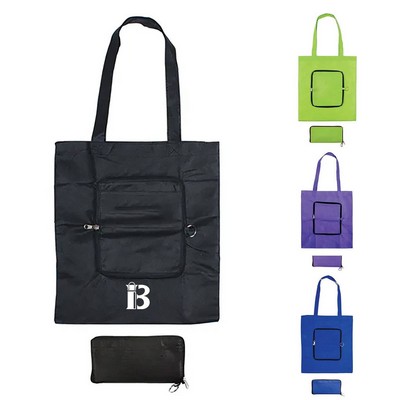 Folding non-woven bag