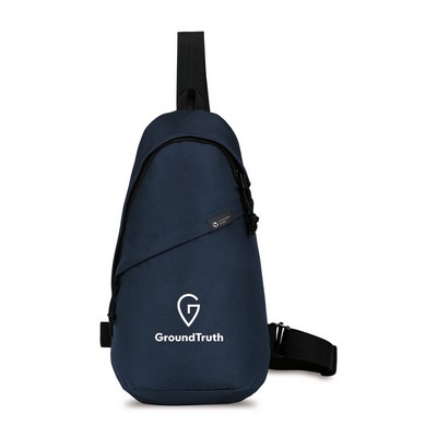 Renew Recycled rPET Sling Bag - Navy