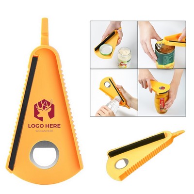 Multifunctional V-Shaped Bottle & Can Opener