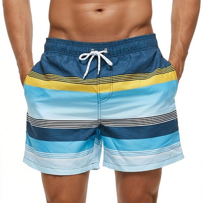 Men's Swim Trunks Quick Dry Beach Shorts