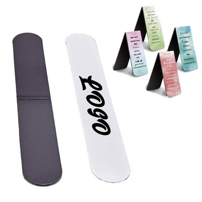 Folding Magnetic Bookmark Customizable