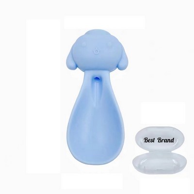 Cute Silicone Puree Spoon