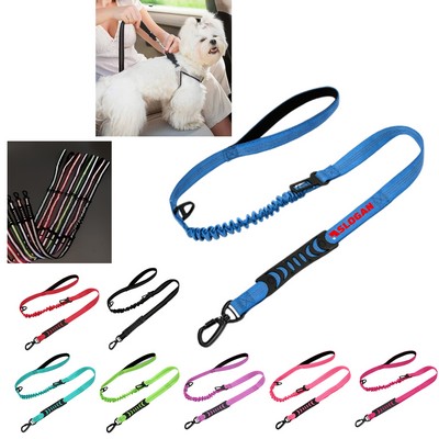 Stretch Reflective Pet Leash For Safety
