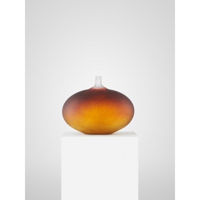 Kosta Boda Beans Golden Brown Satin