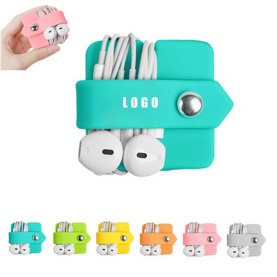 Silicone Earbuds Cord Organizer