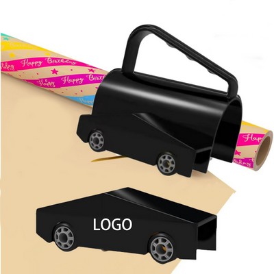 Gift Wrapping Paper Cutter With Handle And Wheels