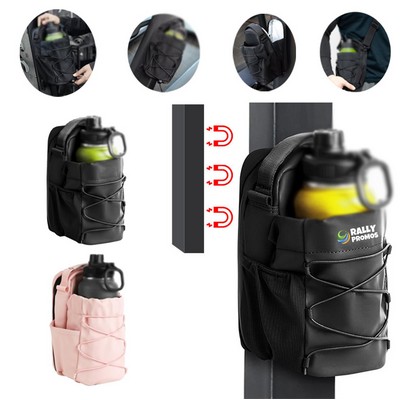 Magnetic Fitness Water Bottle Bag